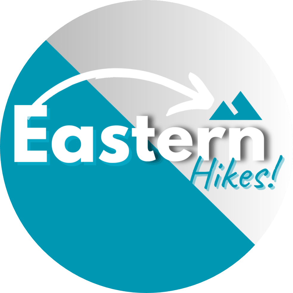 easternhikes,blue & white logo